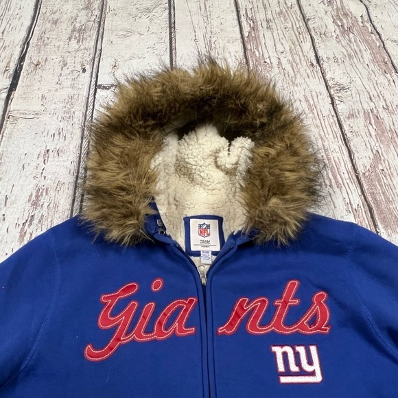 Women's New York Giants Hoodie NFL Football Sports Sweatshirt - Picture 3 of 10